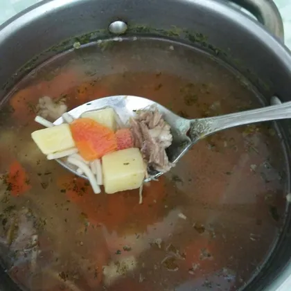Суп мясной "простой"