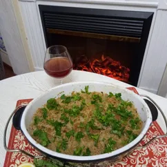 Говядина Беф миротон (французская кухня)