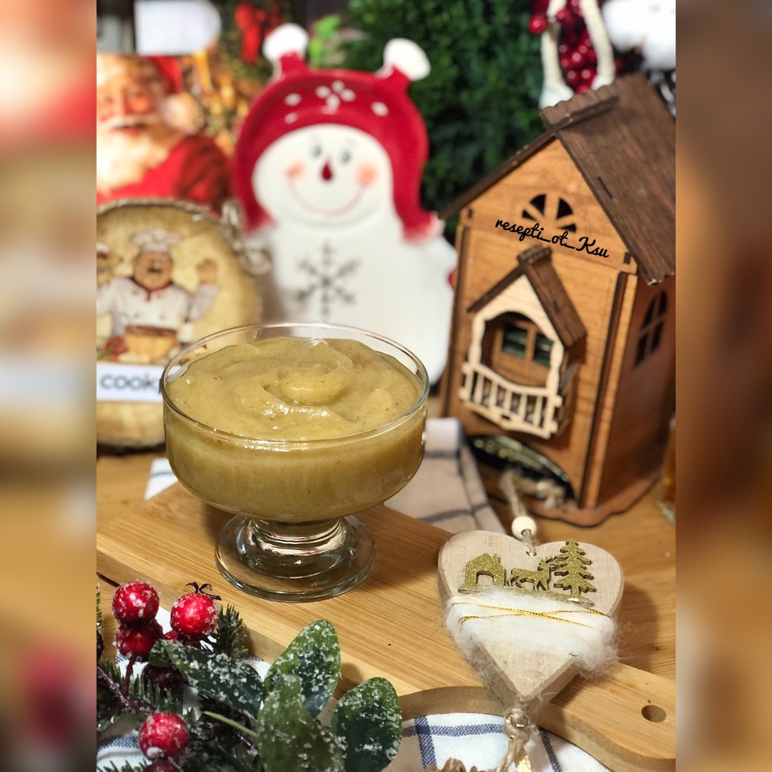 Яблочное пюре для зефира