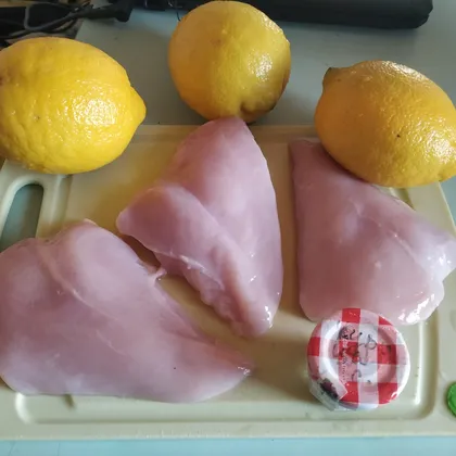 Курица в лимонном соке