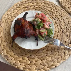 Перепелки в медовом соусе