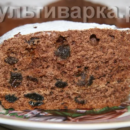 Шоколадно-кофейный кекс с пряностями