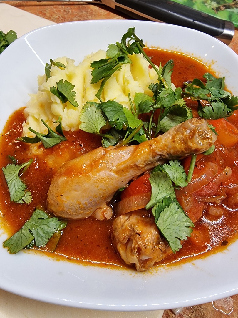 Куриное рагу по-кызыльски