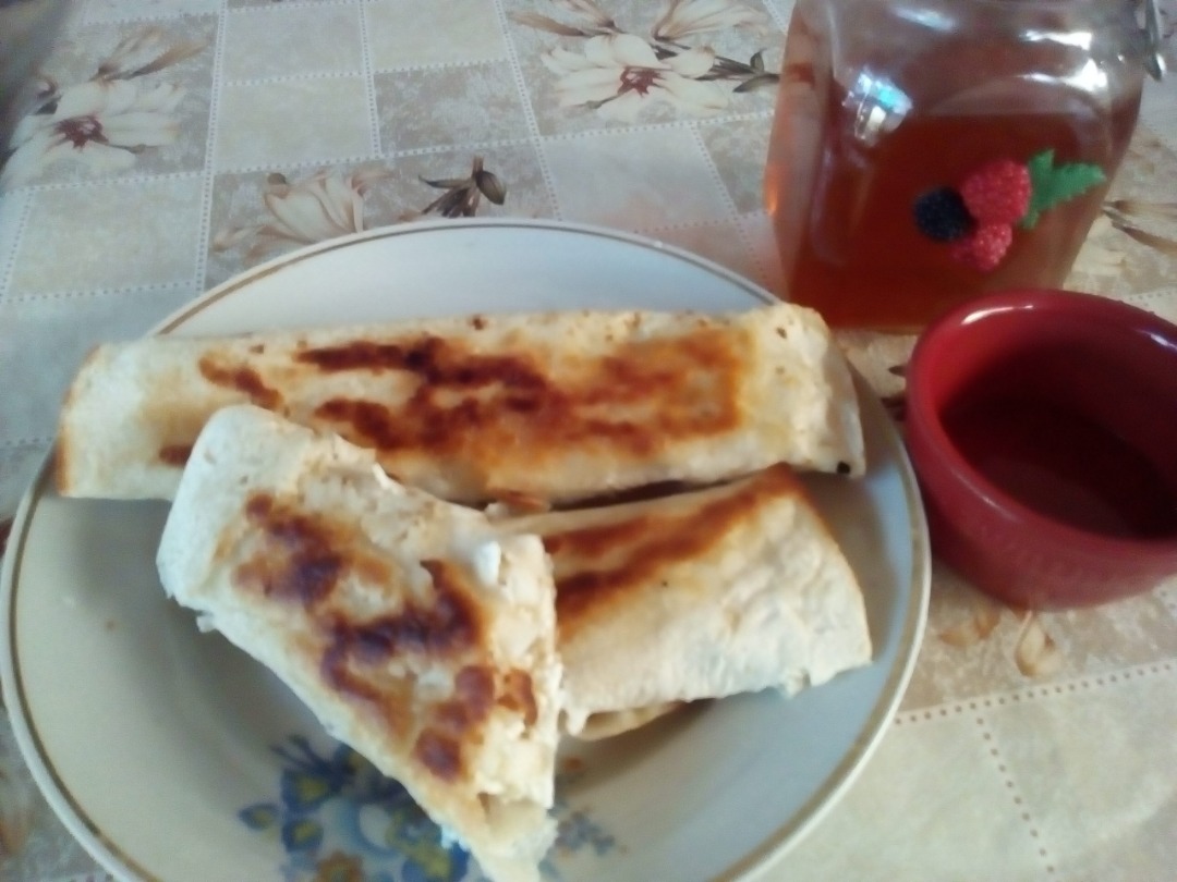 Рулетики из армянского лаваша с творогом и яблоками #спас