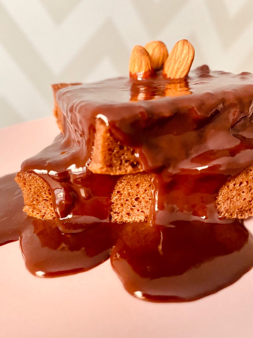 Шоколадный брауни в сковороде