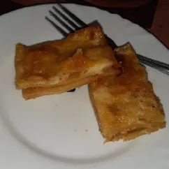 Лазанья с кальмаром