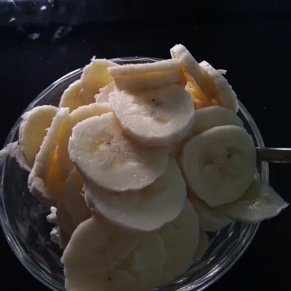 Творожок с бананами