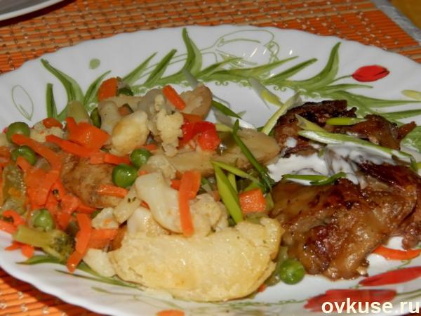 Куриная печень в хрустящем кляре