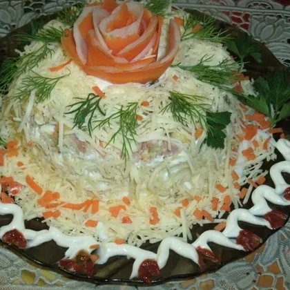 Салат с тыквой #кулинарныймарафон