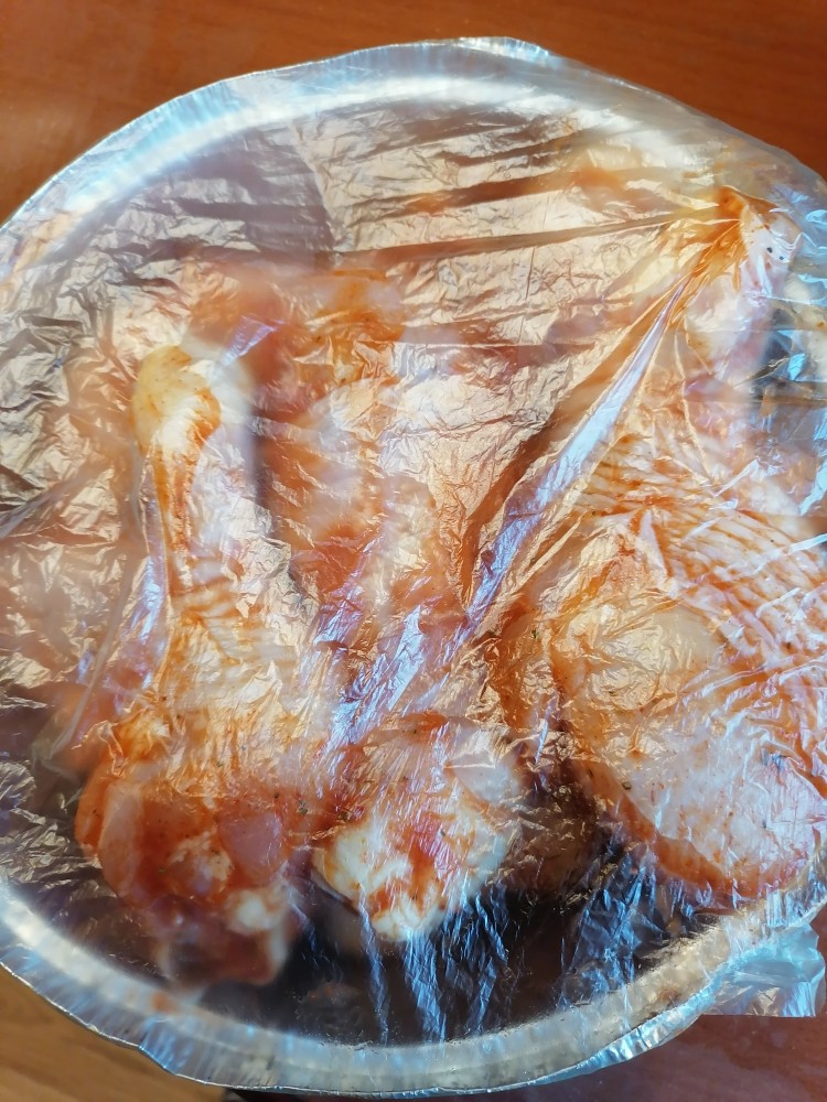 Куриные голени в томатном маринаде. Домашний полуфабрикат