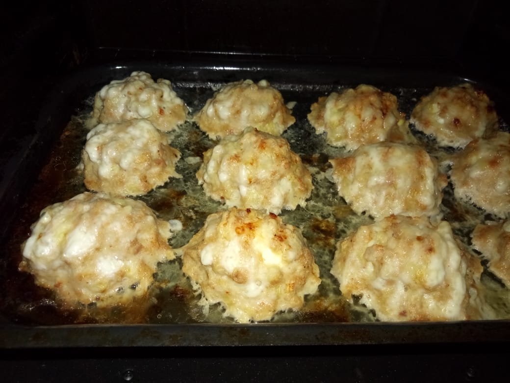 Котлеты с яйцом