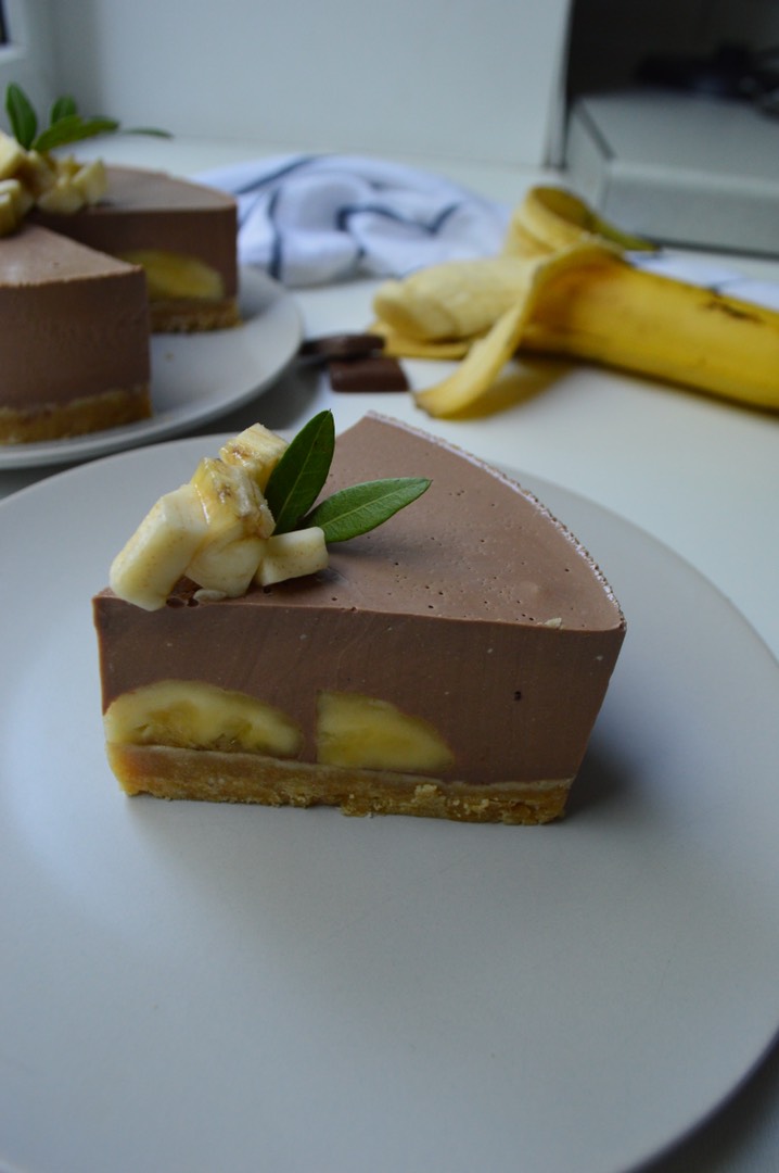 Шоколадный торт Брауни Мусс Банан
