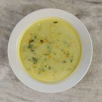 Суп с яйцом