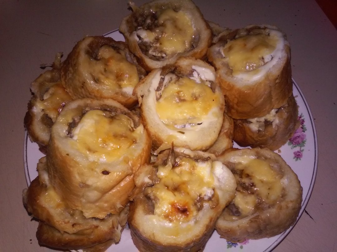 Тарталетки с мясом без муки