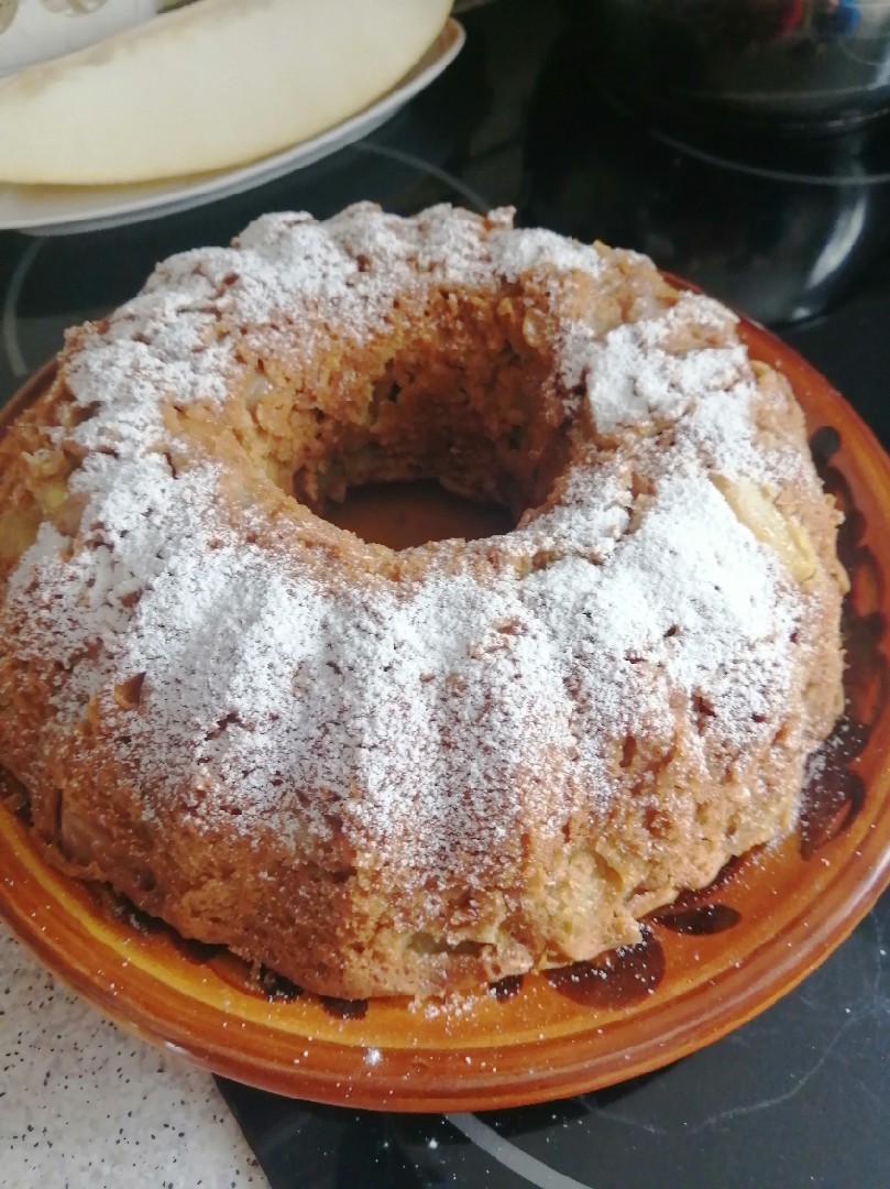 Школьное меню: Золотистая шарлотка