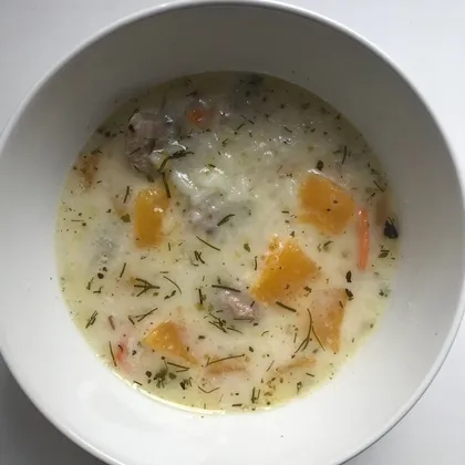 Тыквенный суп с индейкой #чемпионатмира #россия