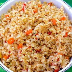 Булгур с овощами