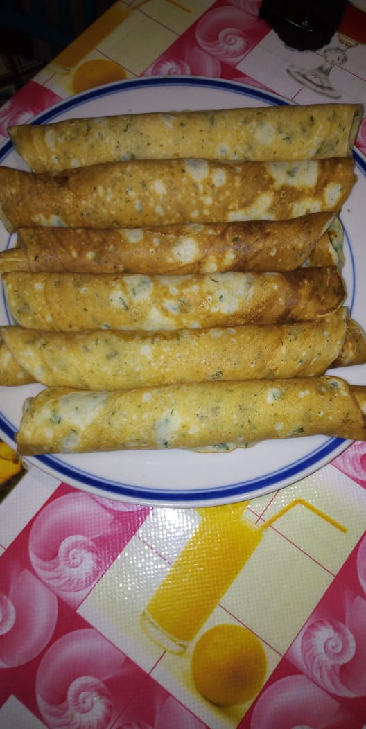 Блины с сыром