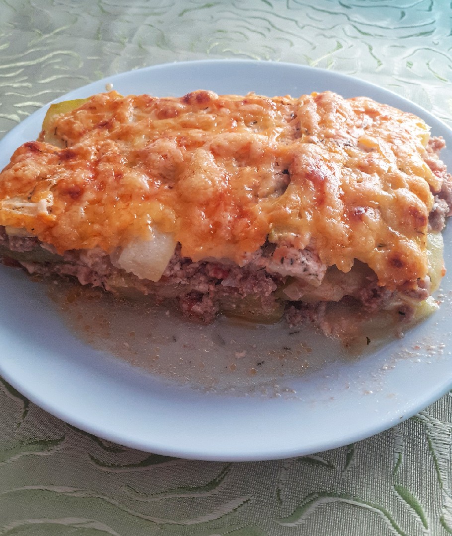 Кабачковая лазанья