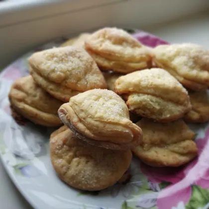 Творожное печенье 'гусиные лапки'