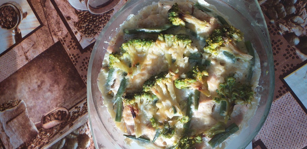 Запеканка с грудкой куриной