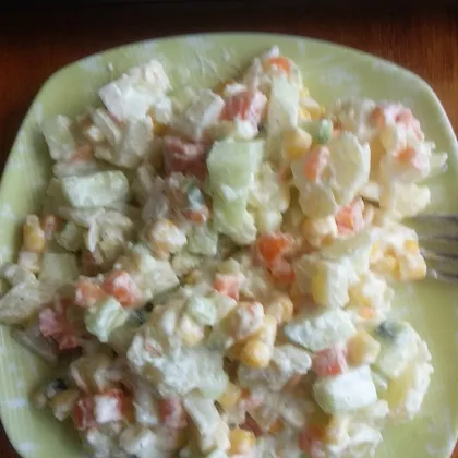 Овощной  салатик
