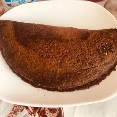 Шоколадно овсяноблин с начинкой. ПП завтрак 😋