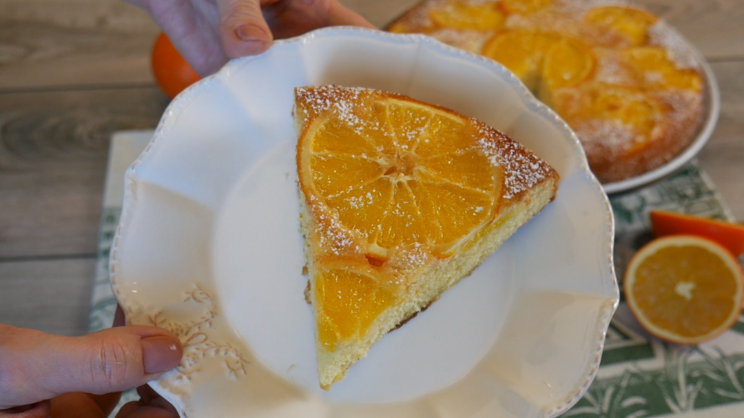 Греческий апельсиновый пирог