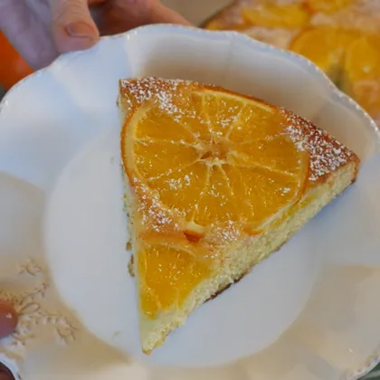 Апельсиновый пирог "Зимнее солнышко"