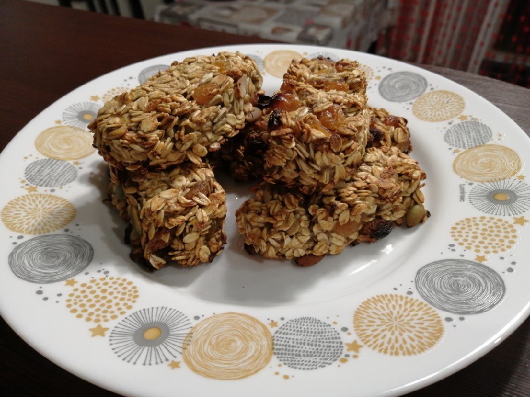 Батончики-мюсли🍌🥜🌰