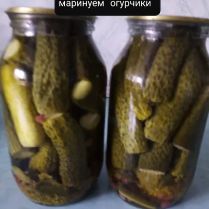 Маринуем огурцы