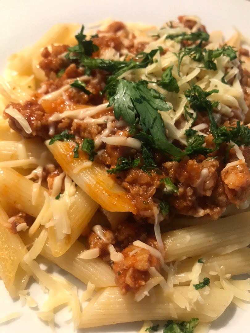 Макароны болоньезе