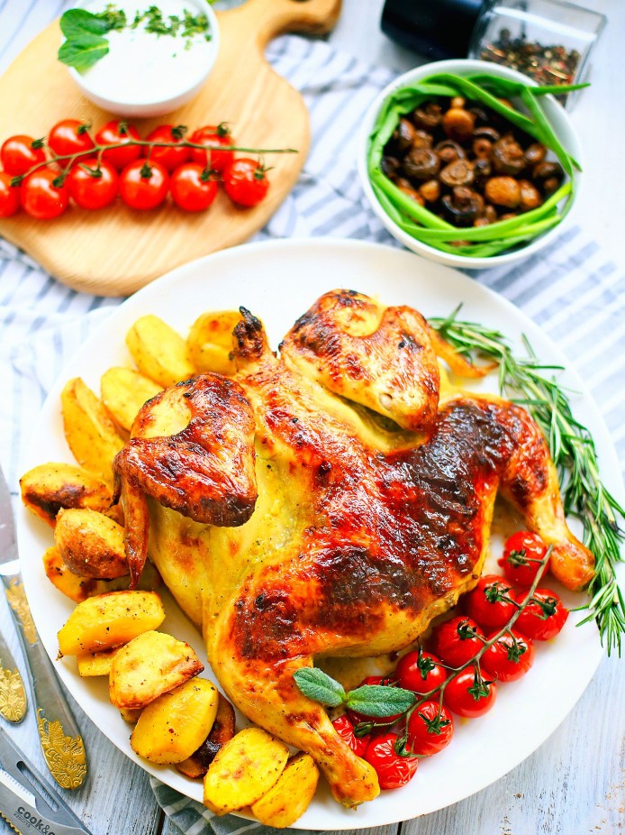 Ароматная курочка в йогуртовом маринаде🍗