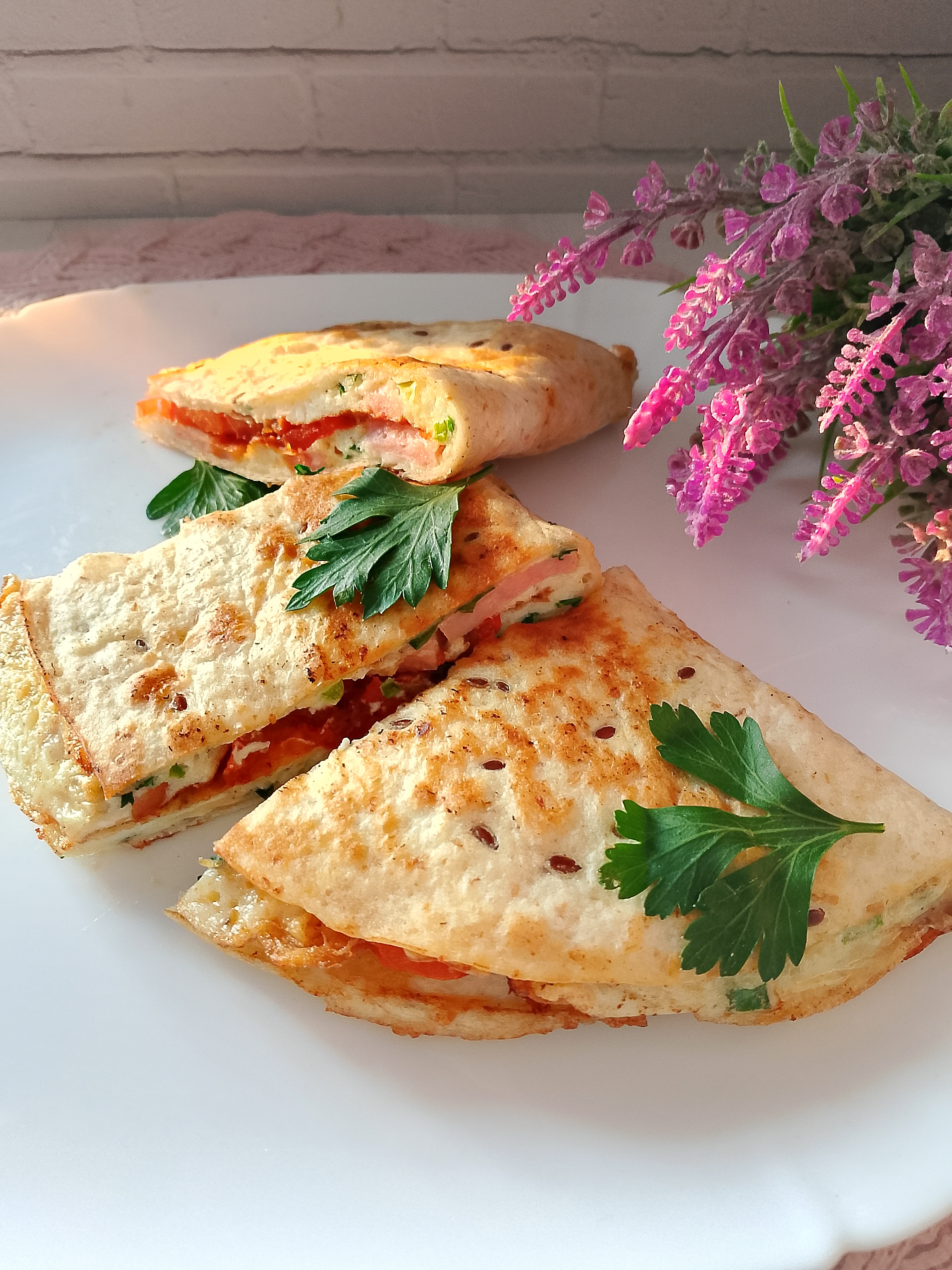 Завтрак в тортилье