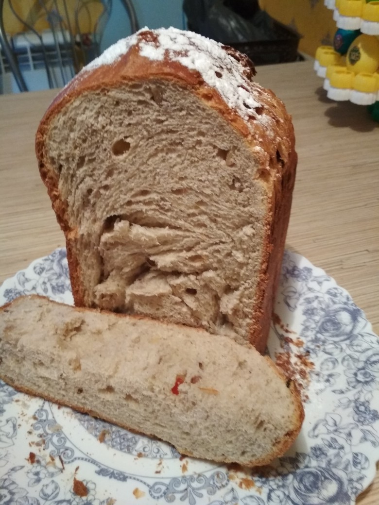 Кулич в хлебопечке