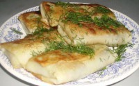 Блины с гречкой и грибами