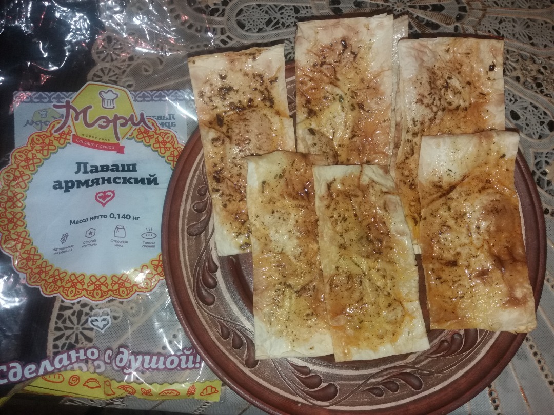 Чипсы из лаваша
