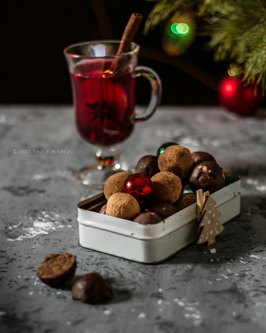 Шоколадные полезные конфеты