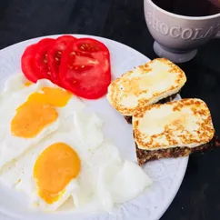 Бутерброды с жареным адыгейским сыром 🧀