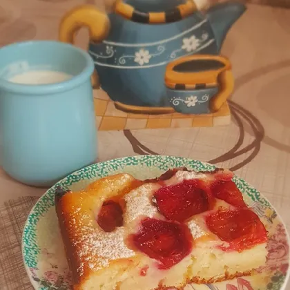 Пирог на йогурте из книги 'Французские дети не плюются едой'