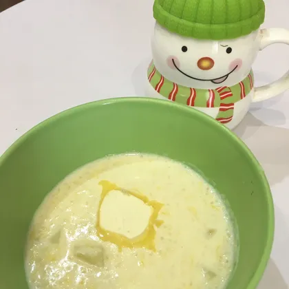 Суп молочный с пшеном и тыквой