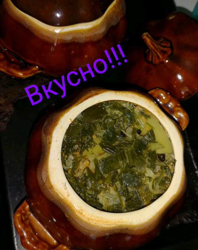 Обед в горшочке. Курочка с овощами