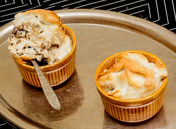 Воздушно-фруктовое клубничное суфле. Luftig-fruchtiges Erdbeer-Soufflé. Кули