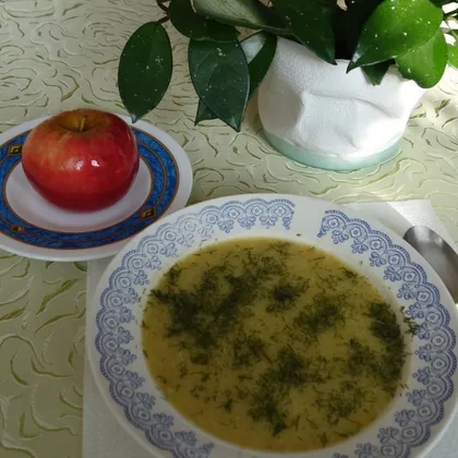 Суп пюре из овощей и сыра