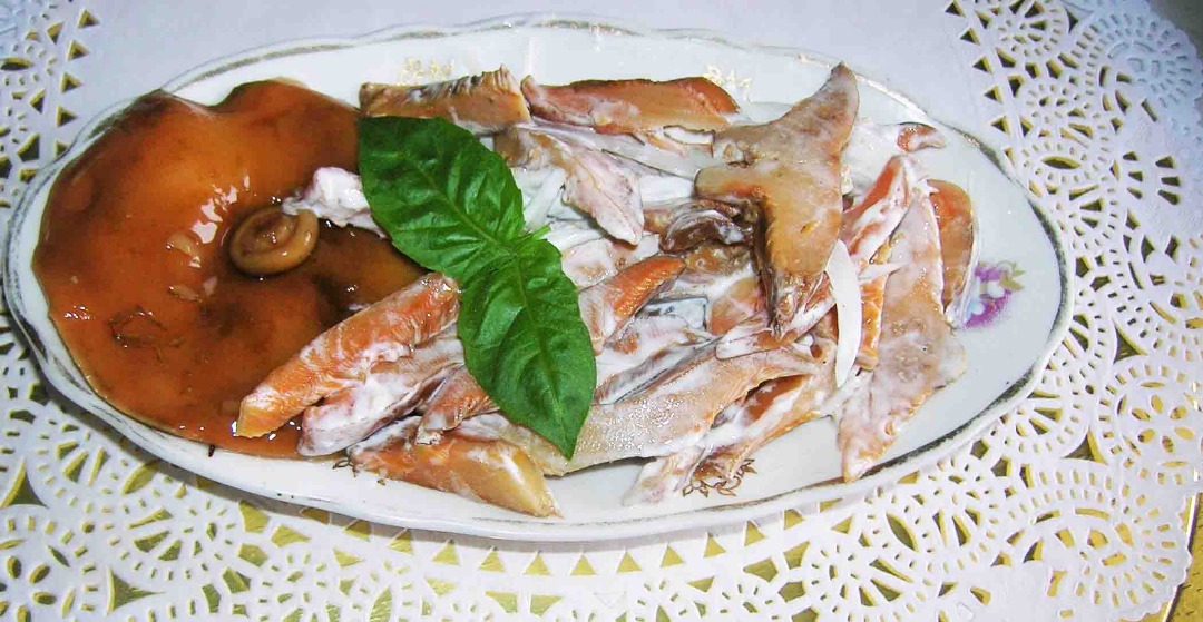 Рыжики в сметане