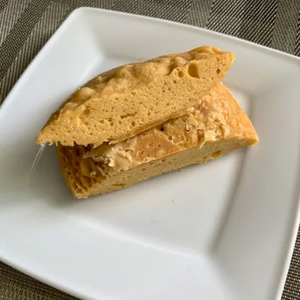 Кето хлеб на арахисовой пасте