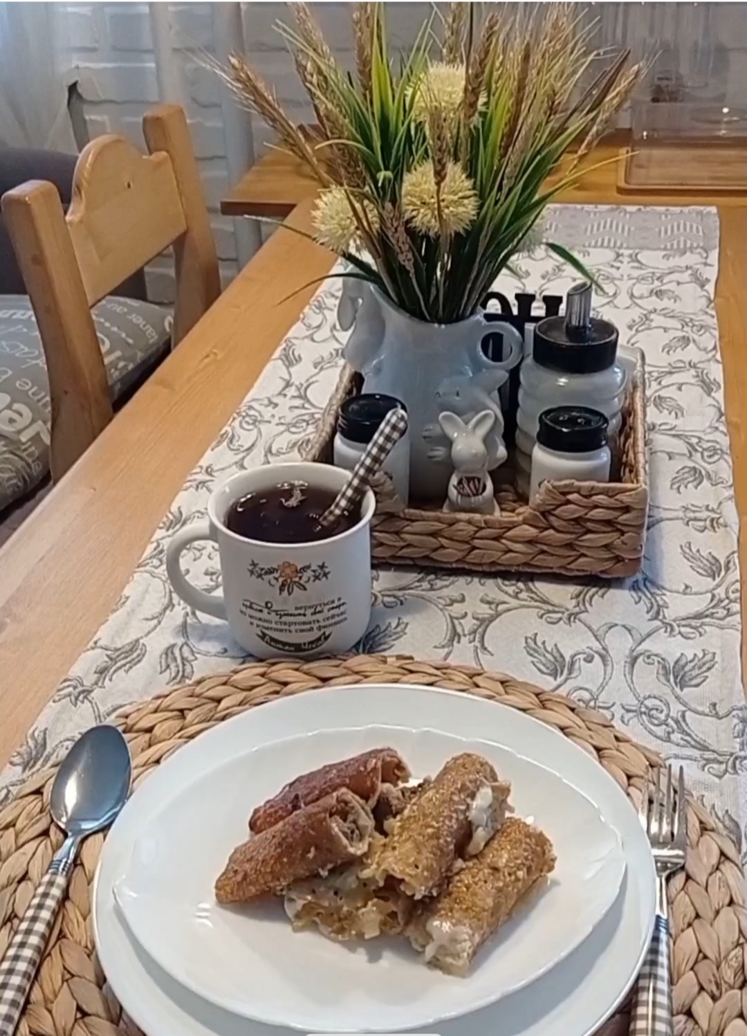 Блинные трубочки