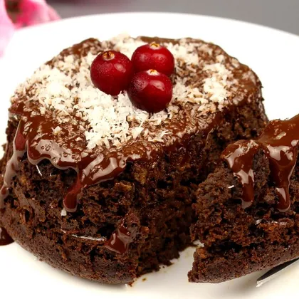 Шоколадный десерт за 10 минут