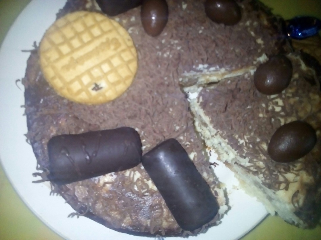 Львовская запеканка с печеньем