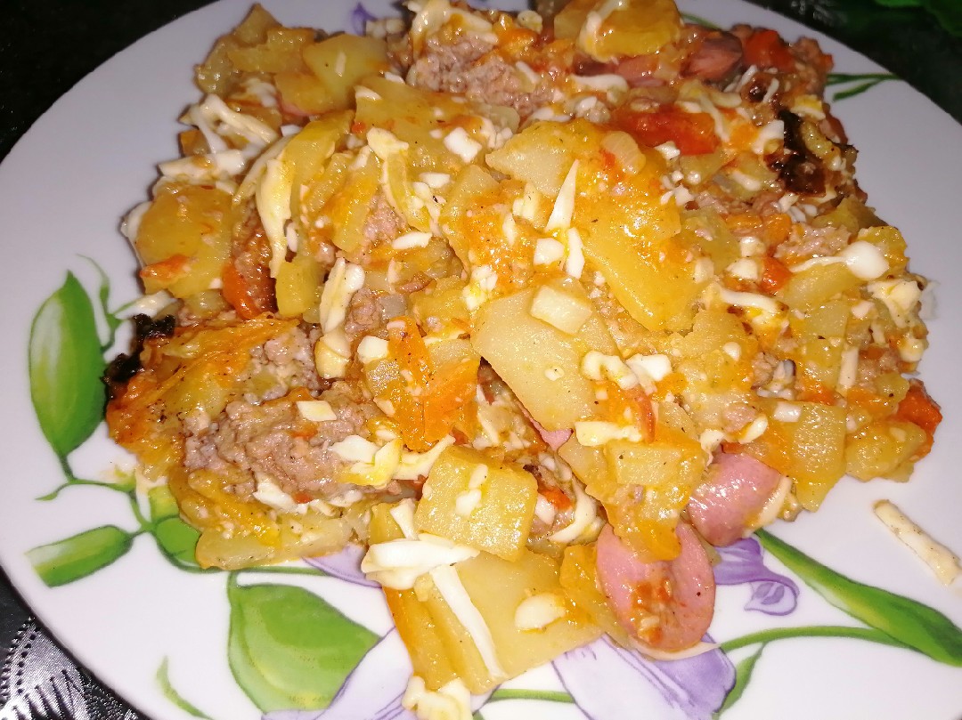 Картофель "Мясное ассорти"